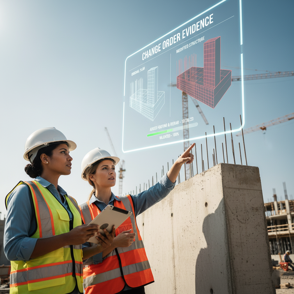 Change Order Evidence